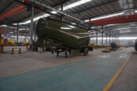 powder tank car /ash semitrailer for sale .3 axle 60tons cement trank trailer supplier