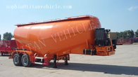 powder tank car /ash semitrailer for sale , 30tons 27cbm Cement Trailers | Silo Trailer | Cement Bulker supplier