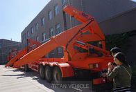 TITAN 40ft Container Side Loader, Side Lifter Trailer with 42 ton lifting capacity supplier