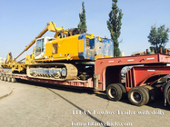 TITAN 150 Ton Extendable Low Bed Trailer with Dolly supplier