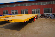 TITAN 3 Axle Flatbed Semi Trailers For Sale,40 ft tri axle flatbed container semi trailer supplier