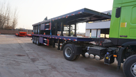 Titan 42 ft Extendable Flatbed Trailer should extend out to 65 ft supplier