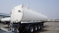 Titan 40000liters ~60000liters carbon steel Fuel Tanker Trailer with European-standard manhole cover supplier