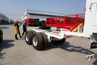 Fence Flatbed Semi Trailer with dolly  |TITAN VEHICLE supplier