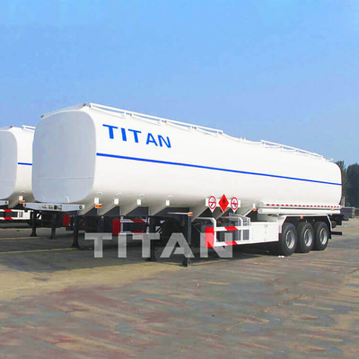 TITAN 30000-50000 Fuel Tanker Diesel/Petrol/Gasoline Tanker Trailer 1-7 Compartments for Sale in Zimbabwe supplier