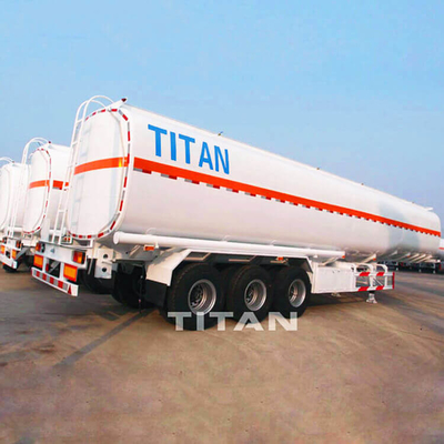 TITAN 30000-50000 Fuel Tanker Diesel/Petrol/Gasoline Tanker Trailer 1-7 Compartments for Sale in Zimbabwe supplier