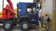 Self loading container truck for loading 20ft container |Titan Vehicle supplier