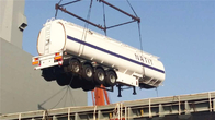 4 axle 60000 liters Fuel Tanker Trailer  | Titan Vehicle supplier