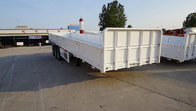 3 Axles 60T Container  Flat-bed trailer with side wall 600mm | TITAN VEHICLE supplier