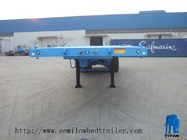 Tri axle container flatbed trailer for sale | TITAN VEHICLE supplier