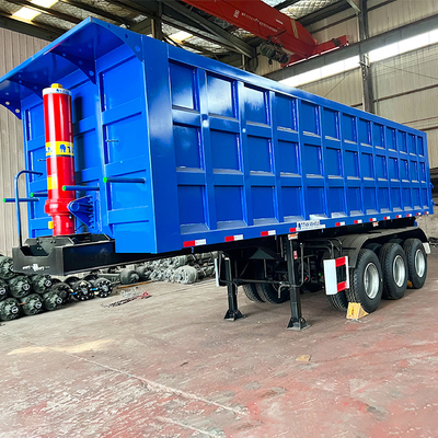 TITAN Hydraulic 3 Axle Dump Trailer Tipper Trailer Tipper Semi Trailer for Sale supplier