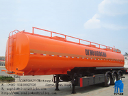 45000 liters ~60000liters carbon steel fuel tank semi trailer  | Titan Vehicle supplier