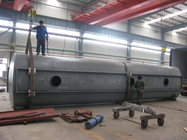 6 compartments carbon steel fuel tank semi trailer  | Titan Vehicle supplier