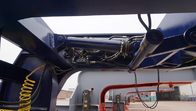 TrI Axle Detachable Gooseneck 80 Ton Lowboy Trailer  With Power Station  | Titan Vehicle supplier