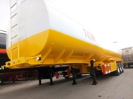 45,000 liters 5 compartments Diesel Fuel Tanker Trailer for Mali  | Titan Vehicle supplier