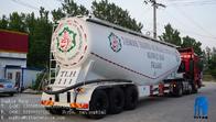 Hot sales manufacturer 60cbm bulk cement transport tanker semi trailer | Titan Vehicle supplier