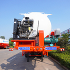 TITAN 40ton 60ton 35CBM 40CBM 45CBM V Type Silo Dry Power Bulk Cement Tanker Trailers Trucks for Sale in Congo supplier