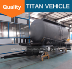 Lime Powder Trailer Tanker ， Bulk Fly Ash Trailer ，  Land plaster tank trailer | Titan Vehicle supplier