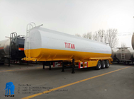 45,000 liters 5 compartments Diesel Fuel Tanker Trailer for Mali  | Titan Vehicle supplier
