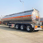 TITAN New 3 Axle Aluminum Alloy Petrol Fuel Tanker Trailer Truck Semi Trailer Liquid Transport for Sale supplier