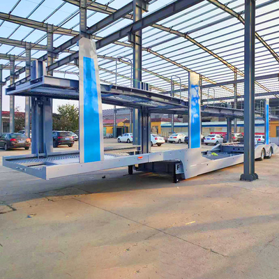 2 Axle Car Carrier Trailer Truck Car Hauler Car Transport Trailer European style for Sale in Russia