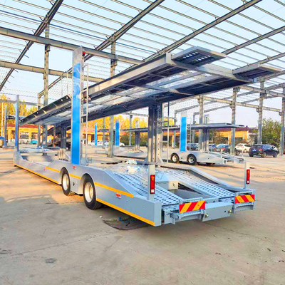 2 Axle Car Carrier Trailer Truck Car Hauler Car Transport Trailer European style for Sale in Russia