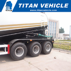 Powder Material Transport Tank Semi Trailer for sale | Titan Vehicle supplier