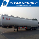 60,000 liters Fuel Tank Semi Trailer for Diesel/Petrol/Crude Oil Transporting supplier