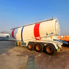 3 Axles 35cbm V Type Bulk Cement Tank Cement Bulker Trailer Fly Ash Dry Powder Silo Tanker supplier