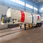 3 Axles 35cbm V Type Bulk Cement Tank Cement Bulker Trailer Fly Ash Dry Powder Silo Tanker supplier