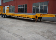 TITAN 3 axle 80ton low bed trailer for construction machinery transportation supplier
