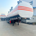 3 Axle 45000 Liters Semi Trailer Fuel Tank Diesel Fuel Tanker Trailer for Sale supplier
