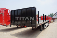 40ft Log flatbed trailers vehicle  - TITAN VEHICLE supplier