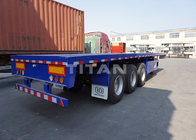 Heavy duty 60 ton container semi-trailer Flat-bed trailer  - TITAN VEHICLE supplier