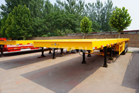12.5 meters extend to 25 meters Extendable flatbed semi trailers   - TITAN VEHICLE supplier