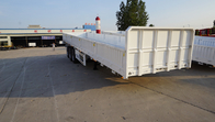 Tri - Axles 40 ton Dropside Flatbed Semi Trailer - TITAN VEHICLE supplier