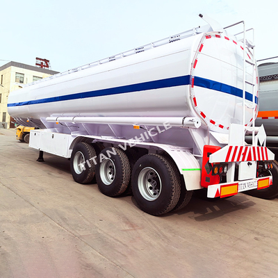TITAN 3 Axle 42000 Liters Fuel Tank Semi Trailer Oil Diesel Fuel Tanker Trailer for Sale in Ghana