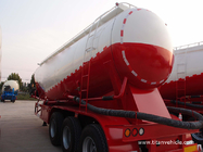 40T cement bulker triple axle bulk cement silo truck horizontal cement silo - TITAN VEHICLE supplier