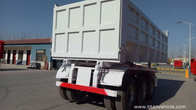 3 axles 60ton hydraulic dump trailer for sale | TITAN VEHICLE supplier