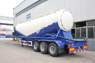55CBM pneumatic dry bulk trailer to transport flour bulk cement tanker trailer - TITAN VEHICLE supplier