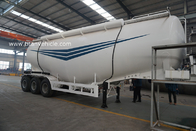 used cement  silo tank 55 bulk cement trailer bulk semi trailer cement trailer price - TITAN VEHICLE supplier