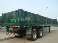 2 axle heavy duty trucks Side Wall Semi Trailer - TITAN VEHICLE supplier