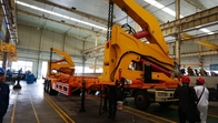 TITAN side loader forklift load and off-load a 40 foot container side load box loader trailer supplier