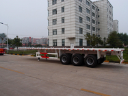 TITAN VEHICLEflatbed container 40 feet 3 axles semi trailer for sale supplier