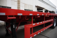 TITAN VEHICLE 3 Axle 40 Feet Flatbed Container Semi-trailer  for sale supplier