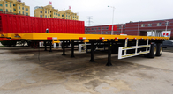 TITAN VEHICLE 2 Axle 40 Feet Flatbed Container Semi-trailer  for sale supplier