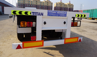 TITAN VEHICLE 4 axle 40ft  flatbed container semi trailer for sale supplier