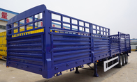 TITAN  3 axle 40ft 60 ton high side wall cargo open container semi trailer for sale Kenya supplier