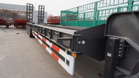 TITAN 4 axles 50 ton to 100 ton lowboy semi truck trailer for sale supplier