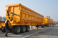 TITAN VEHICLE high quality 3 axles dump container semi trailer with 40 ton for sale supplier